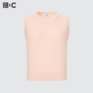 Uniqlo:C - Cashmere Sleeveless Short Sweater - SZ Large | BNWT